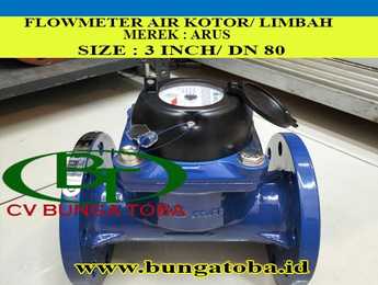 Flow Meter Air Limbah 3 Inch Merek Arus 80 mm - Featured image