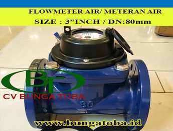 Flow Meter Air Arus / Water Meter size 3 inch (80 mm) - Featured image